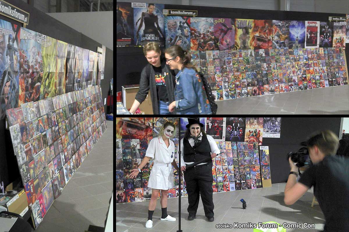 stoisko Komiks Forum na ComicConie