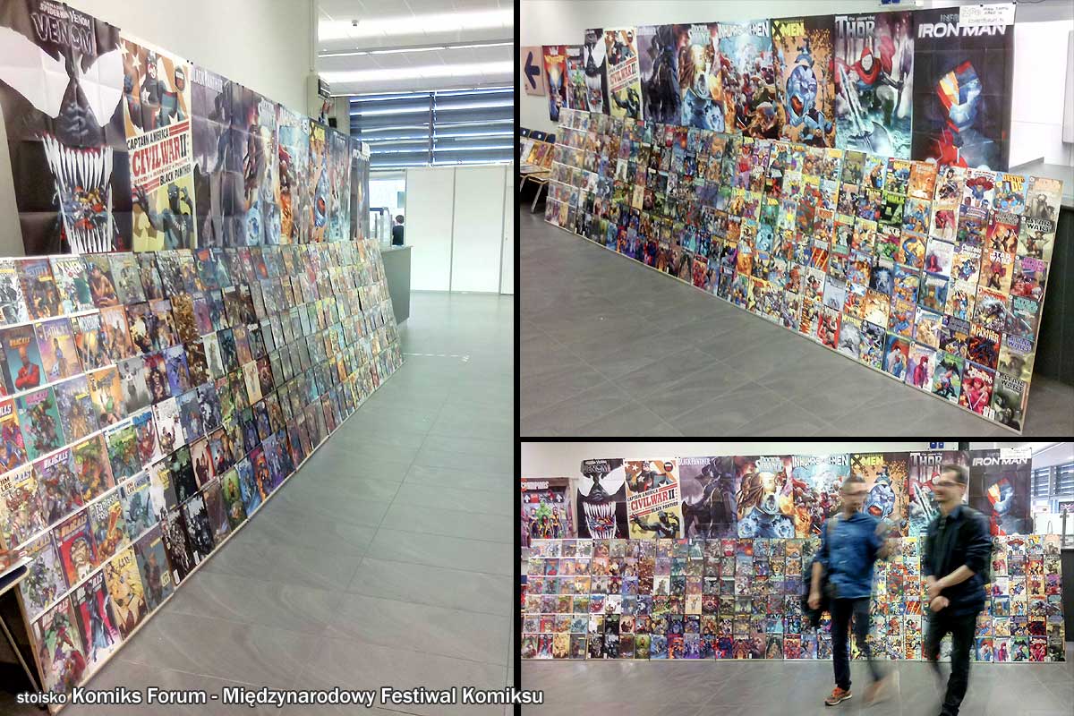 stoisko Komiks Forum na ComicConie
