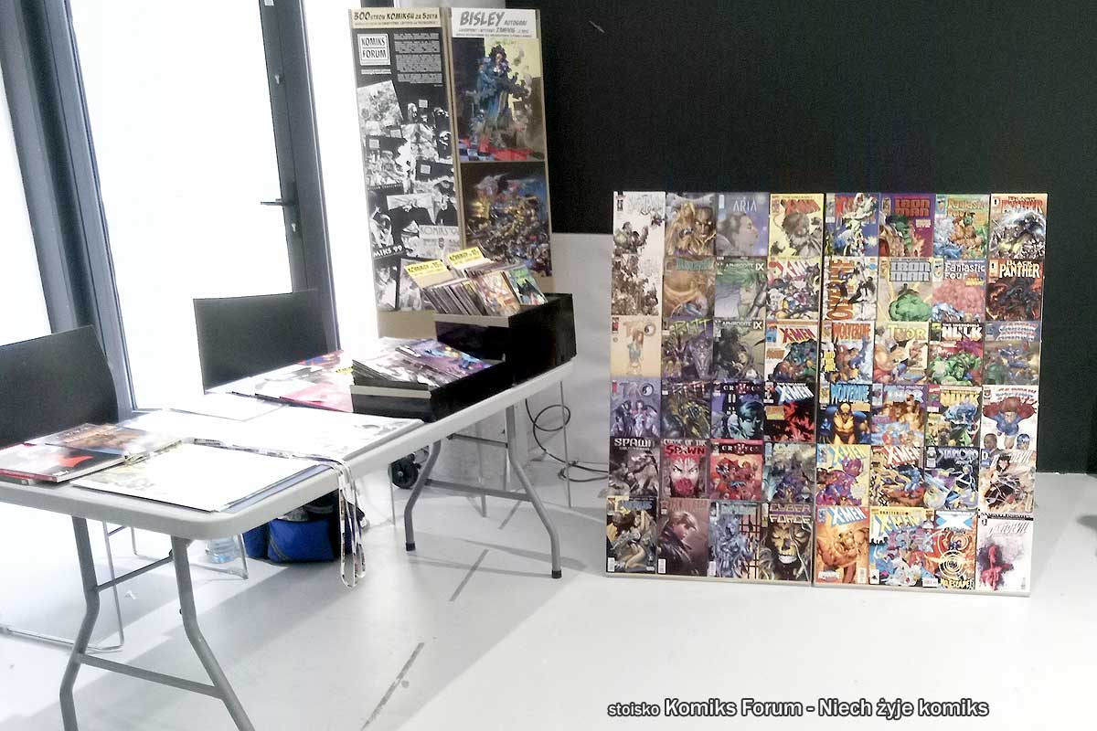 stoisko Komiks Forum na ComicConie